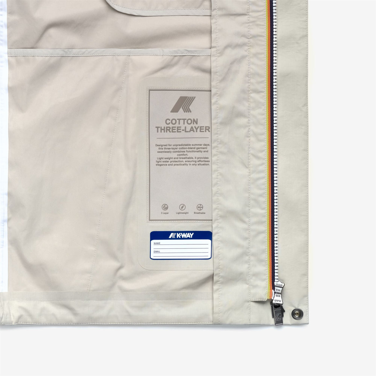 Jackets_Man_JACKO COTTON 3LAYERS_Short_BEIGE LT - Commercial 3