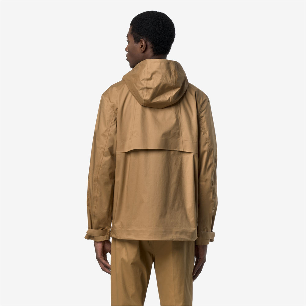 JACKO COTTON 3LAYERS Jackets Short Man Brown Bistre 02
