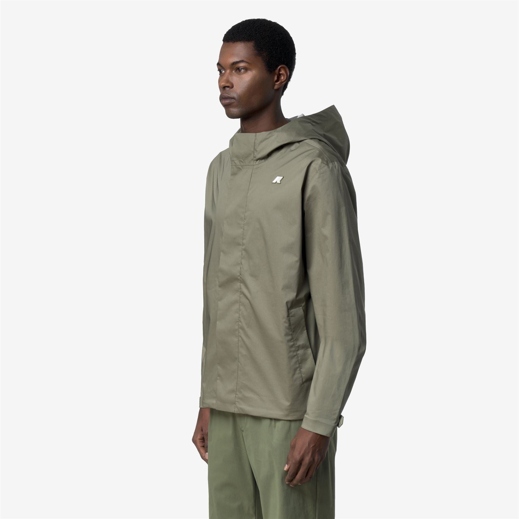 Jackets_Man_JACKO COTTON 3LAYERS_Short_Green Lichen - Commercial 5