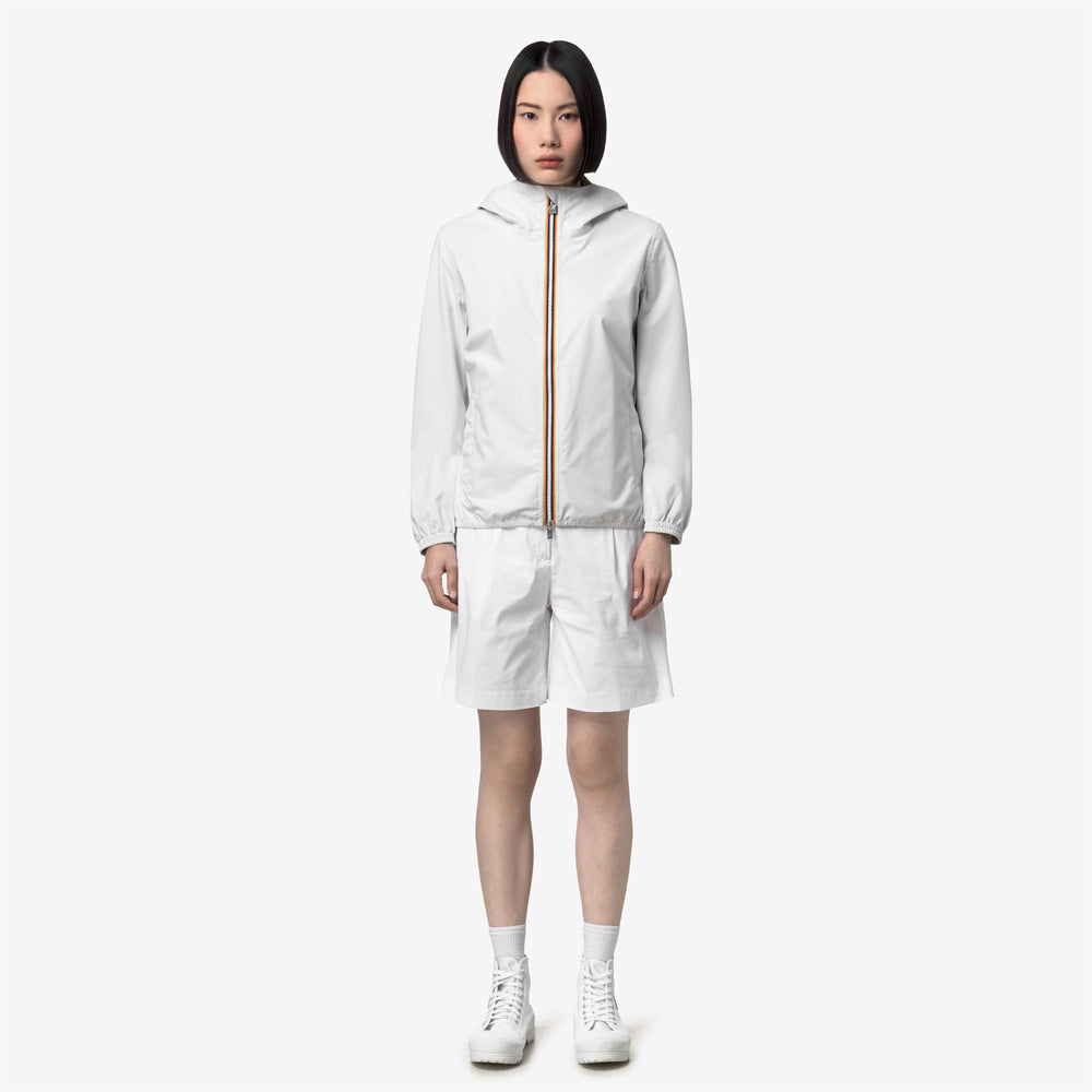 LIL 2.0 STRETCH DOT - Jackets - Corta - Donna - WHITE 02