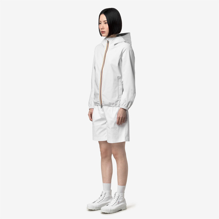 LIL 2.0 STRETCH DOT - Jackets - Short - Woman - WHITE 4