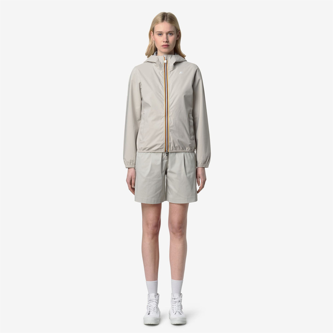 LIL 2.0 STRETCH DOT Chaquetas Corto Mujer BEIGE LT 01