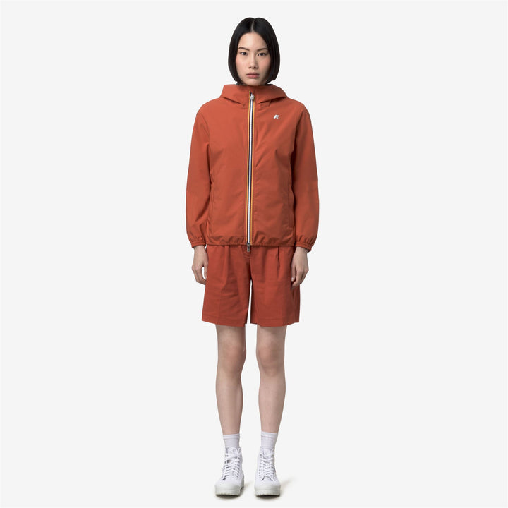 LIL 2.0 STRETCH DOT - Jackets - Short - Woman - ORANGE BROWNISH 3