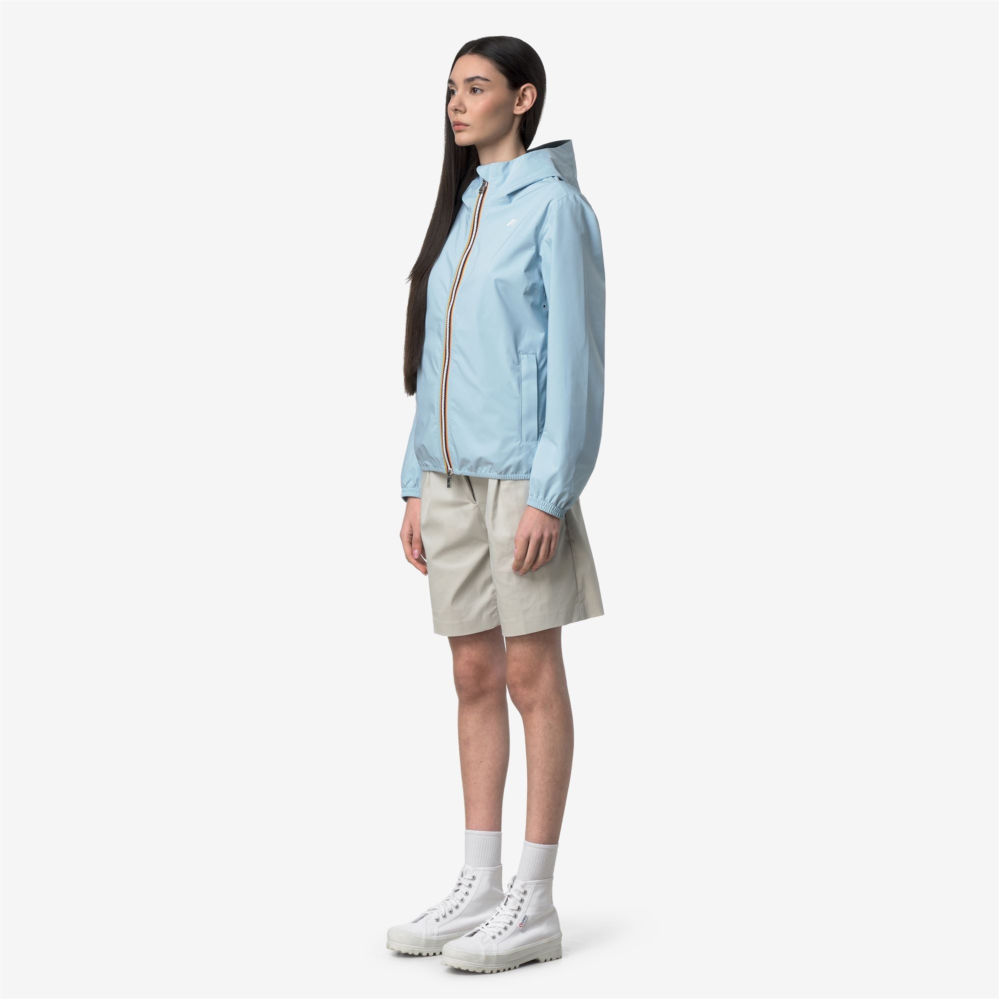 Jackets_Woman_LIL 2.0 STRETCH DOT_Short_Blue Dream - Commercial 5