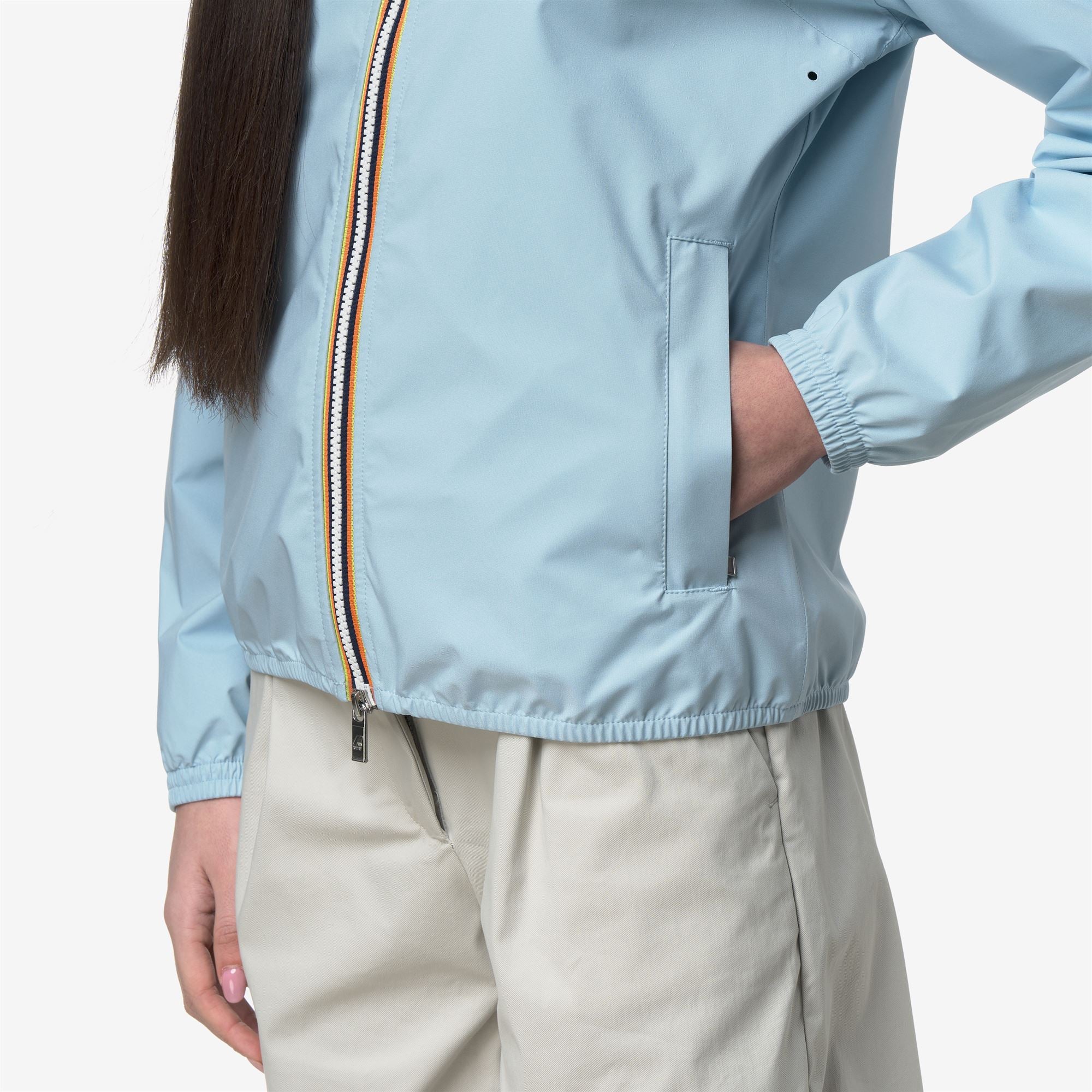 Jackets_Woman_LIL 2.0 STRETCH DOT_Short_Blue Dream - Commercial 7
