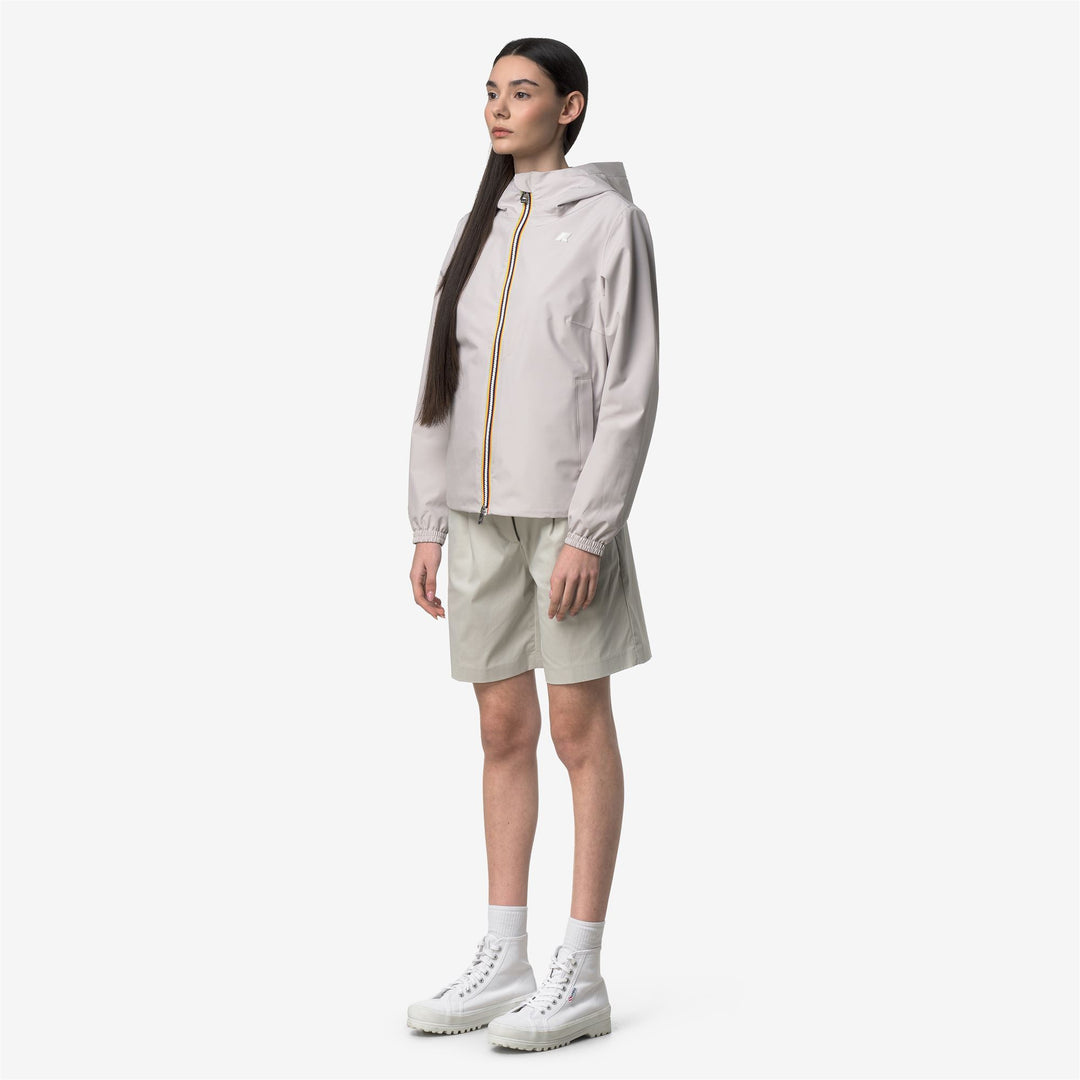LIL 2.0 STRETCH POLY JERSEY - Jackets - Short - Woman - BEIGE LT main