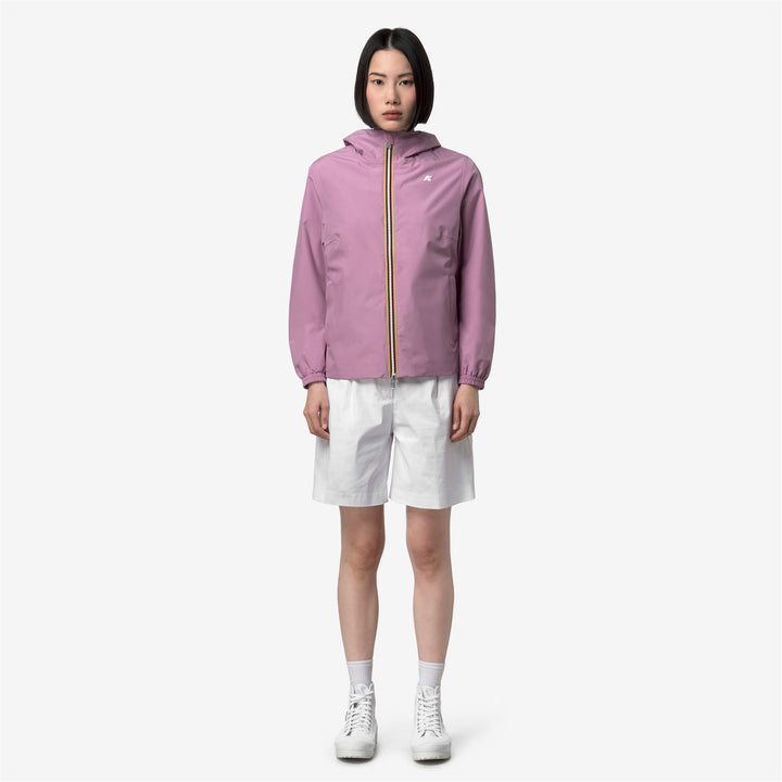 LIL 2.0 STRETCH POLY JERSEY - Jackets - Short - Woman - VIOLET GLICINE 3