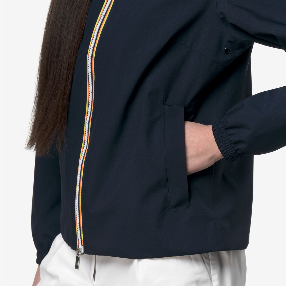 LIL 2.0 STRETCH POLY JERSEY - Jackets - Short - Woman - BLUE DEPTH main