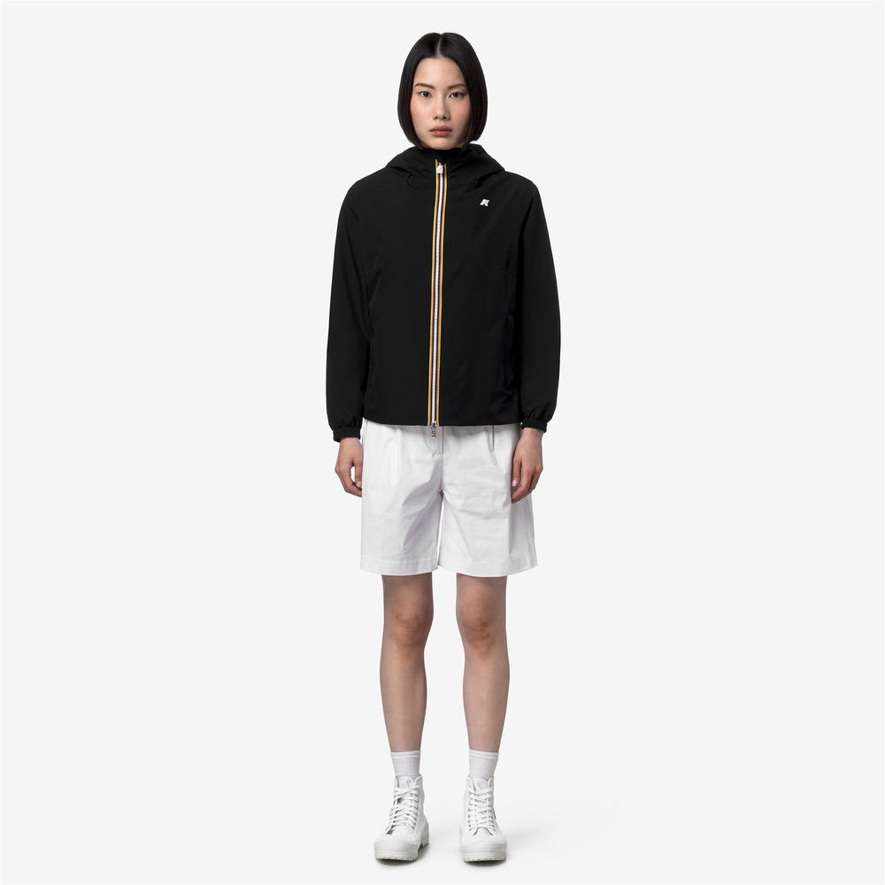LIL 2.0 STRETCH POLY JERSEY - Jackets - Short - Woman - BLACK PURE 02
