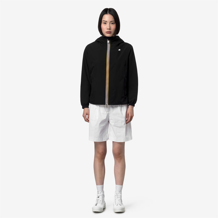 LIL 2.0 STRETCH POLY JERSEY - Jackets - Short - Woman - BLACK PURE 3