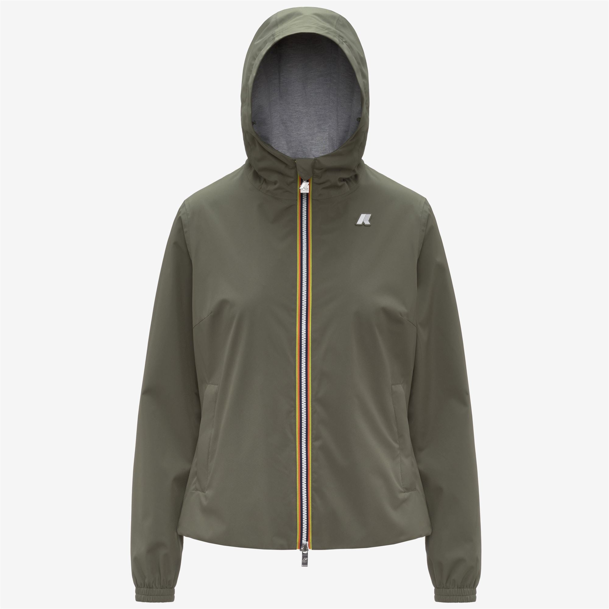 Jackets_Woman_LIL 2.0 STRETCH POLY JERSEY_Short_Green Lichen - Commercial 1
