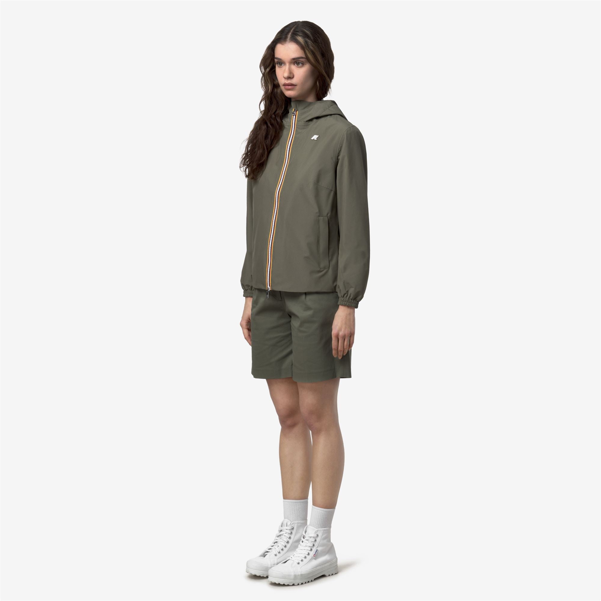 Lil 2.0 Stretch Poly Jersey Jacket | K-Way – K-Way.com