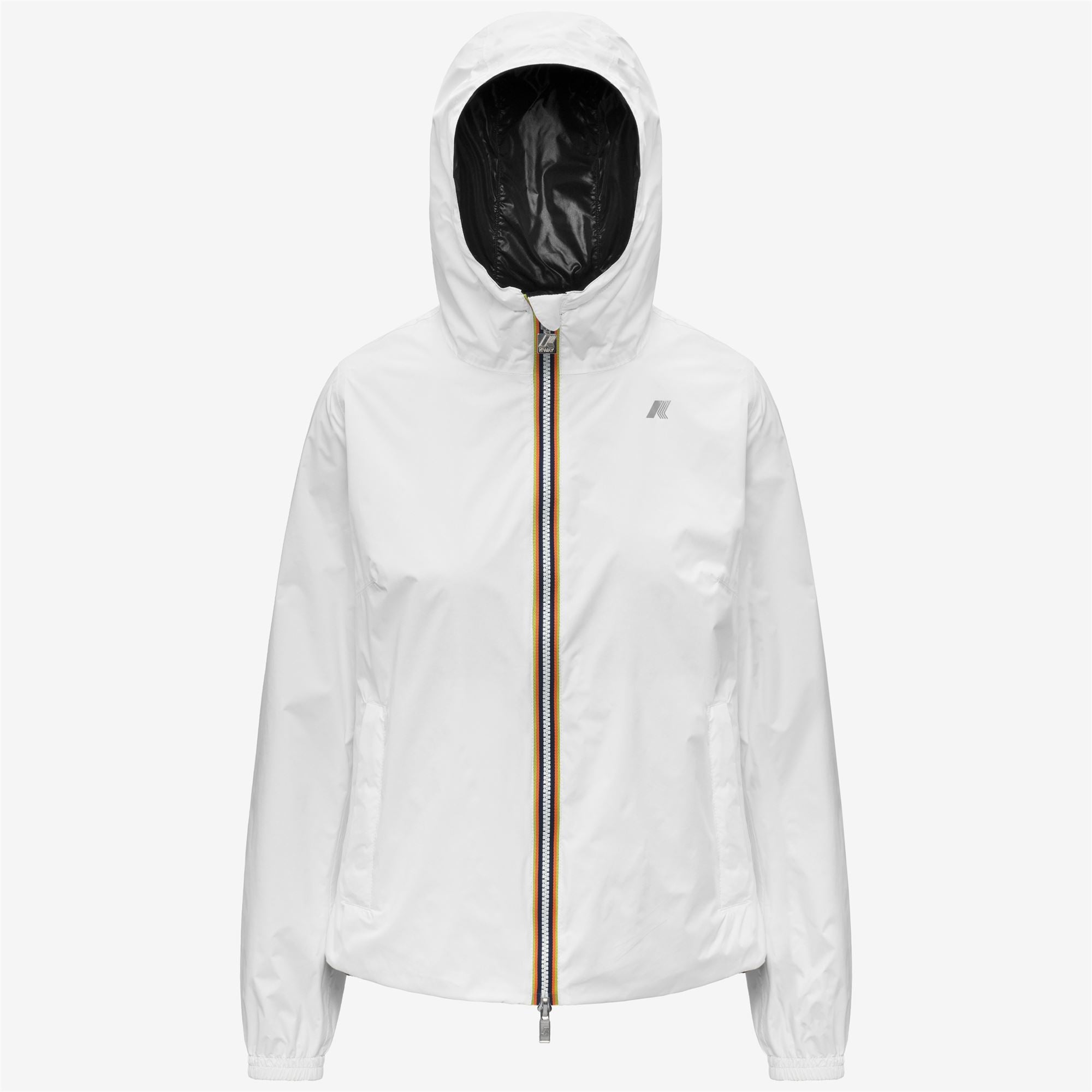 Jackets_Woman_LIL 2.0 PLUS.2 DOUBLE_Short_White - Black Pure - Commercial 1