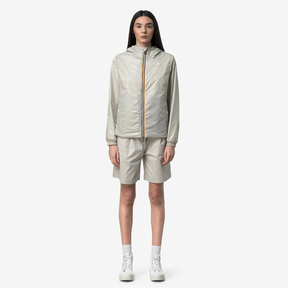 LIL 2.0 PLUS.2 REVERSIBLE - Jackets - Short - Woman - WHITE-BEIGE LT 02