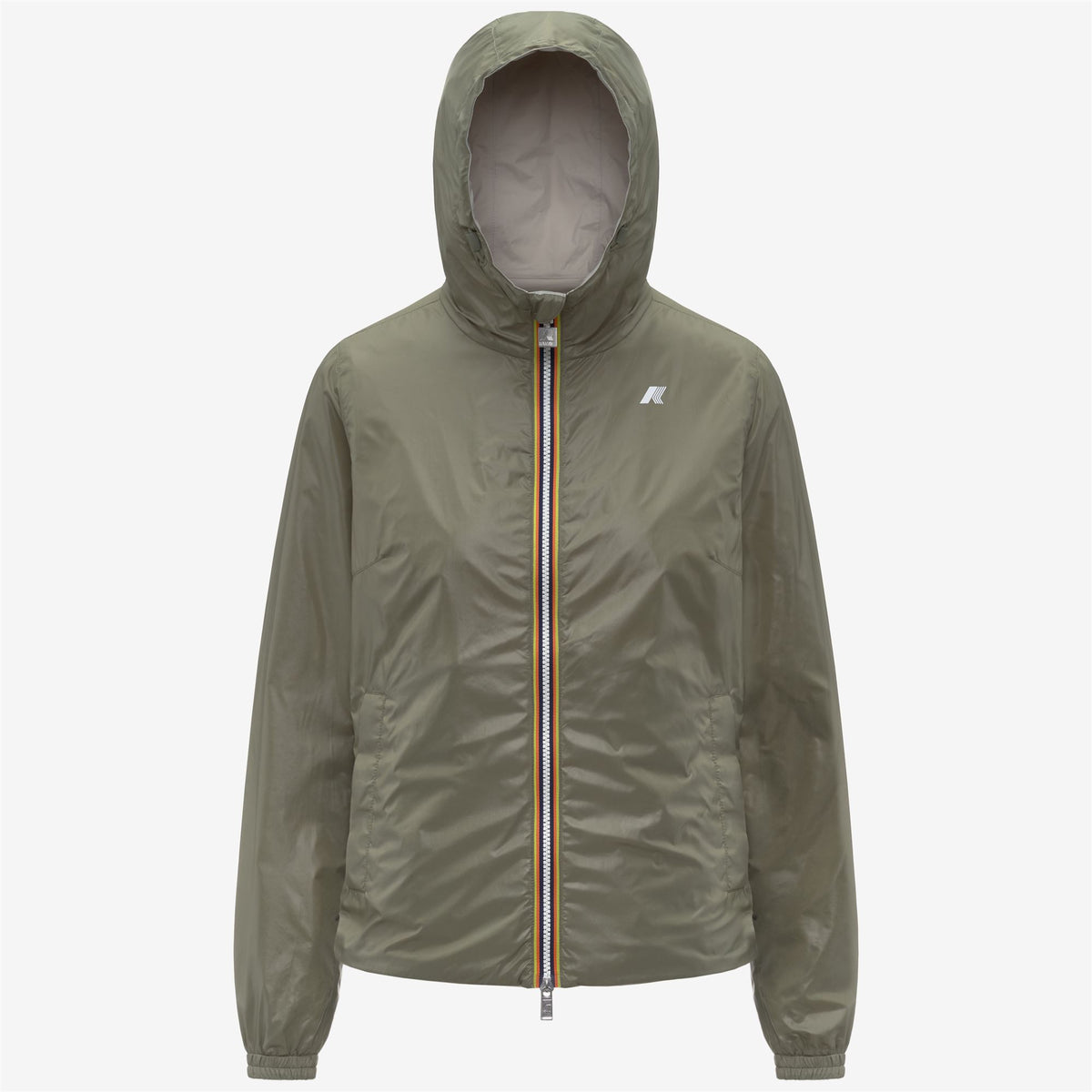 Jackets_Woman_LIL 2.0 PLUS.2 DOUBLE_Short_BEIGE LT - Green Lichen - Commercial 2