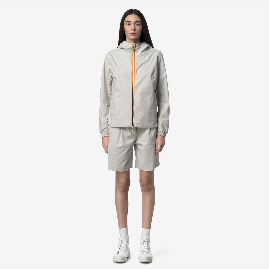 LIL 2.0 PLUS.2 DOUBLE Jackets Short Woman BEIGE LT-Green Lichen 01