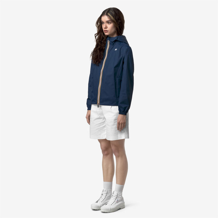 LIL 2.0 PLUS.2 REVERSIBLE - Jackets - Short - Woman - BLUE INSIGNIA-WHITE 5