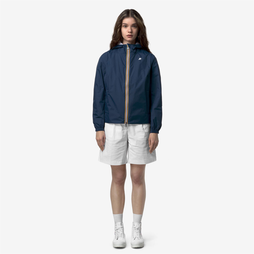 LIL 2.0 PLUS.2 DOUBLE Jackets Short Woman Blue Insignia-White 01