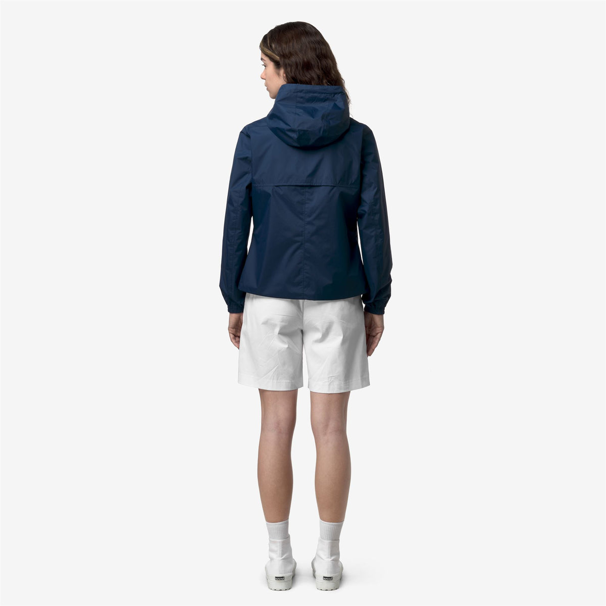 Jackets_Woman_LIL 2.0 PLUS.2 DOUBLE_Short_Blue Insignia - White - Commercial 6