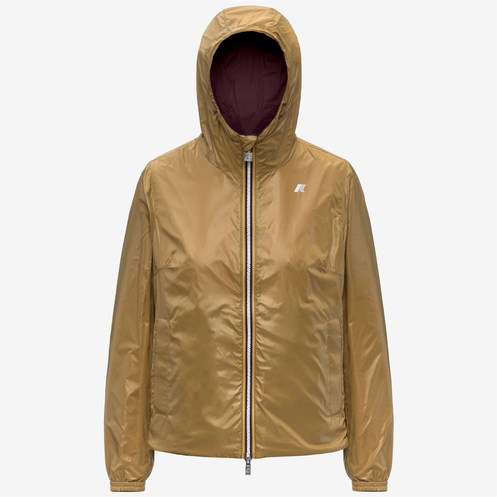 Jackets_Woman_LIL 2.0 PLUS.2 DOUBLE_Short_Violet Mauve Wine - Brown Bistre - Commercial 2