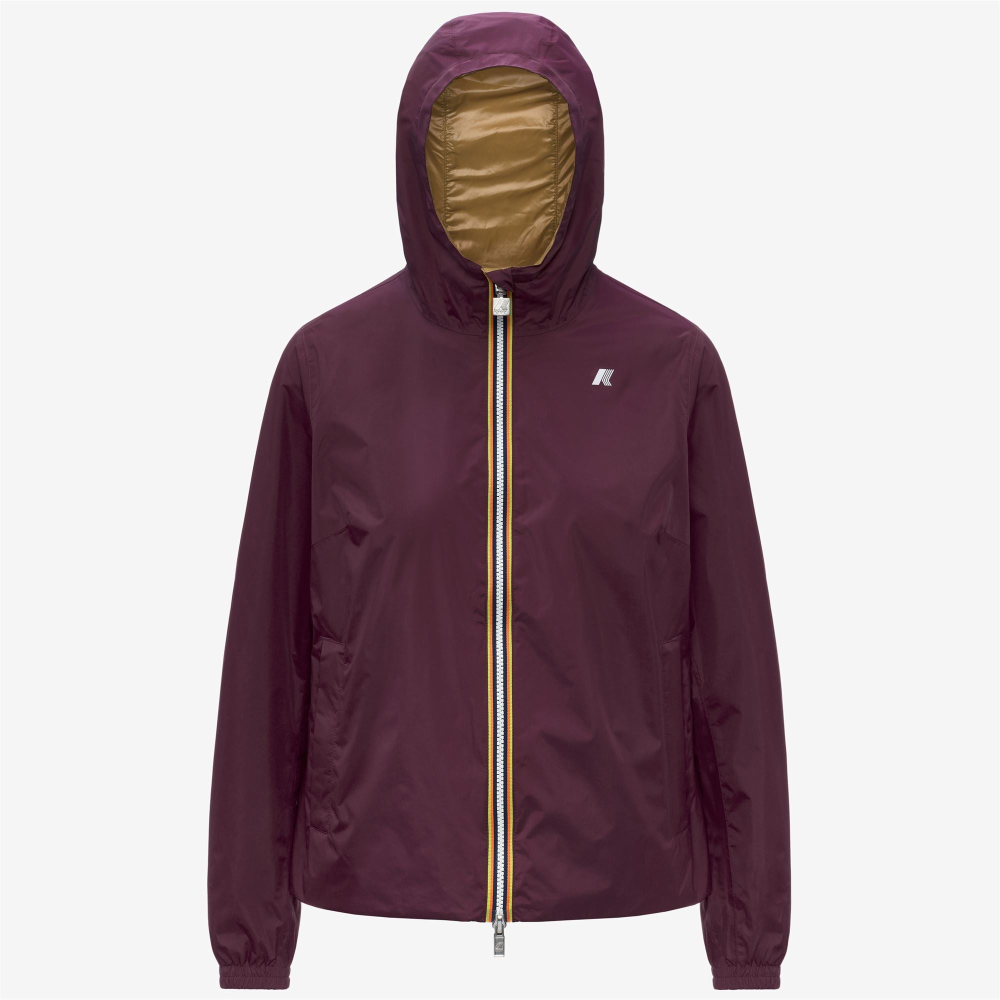 Jackets_Woman_LIL 2.0 PLUS.2 DOUBLE_Short_Violet Mauve Wine - Brown Bistre - Commercial 1
