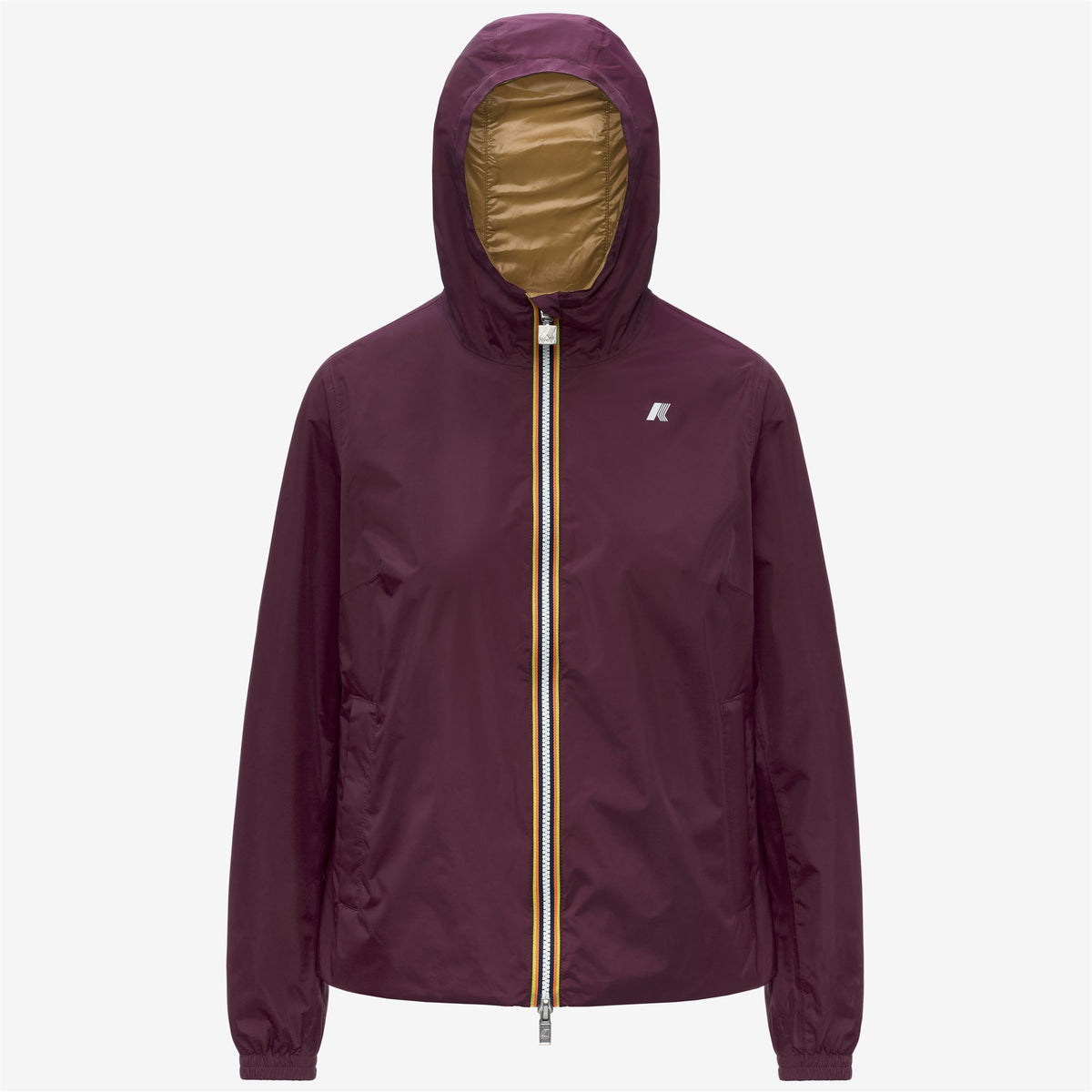 Jackets_Woman_LIL 2.0 PLUS.2 DOUBLE_Short_Violet Mauve Wine - Brown Bistre - Commercial 1