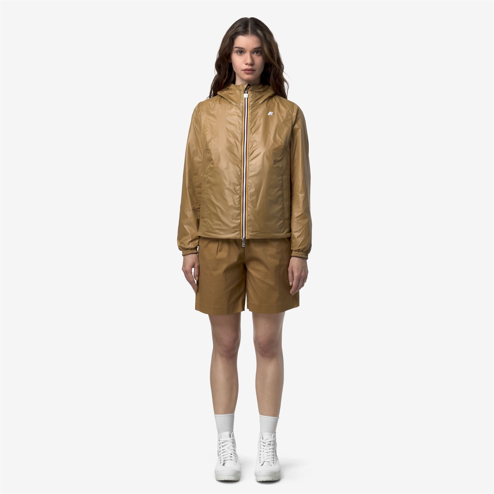 Jackets_Woman_LIL 2.0 PLUS.2 DOUBLE_Short_Violet Mauve Wine - Brown Bistre - Commercial 7