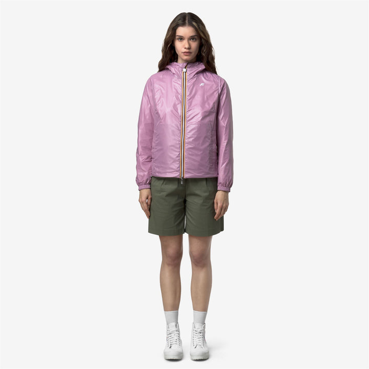LIL 2.0 PLUS.2 DOUBLE Giacche Breve Donna Green Lichen-Violet Glicine 4
