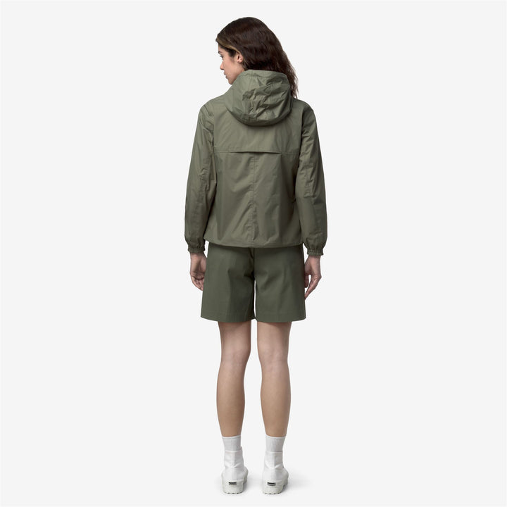 LIL 2.0 PLUS.2 REVERSIBLE - Jackets - Short - Woman - GREEN LICHEN-VIOLET GLICINE 6