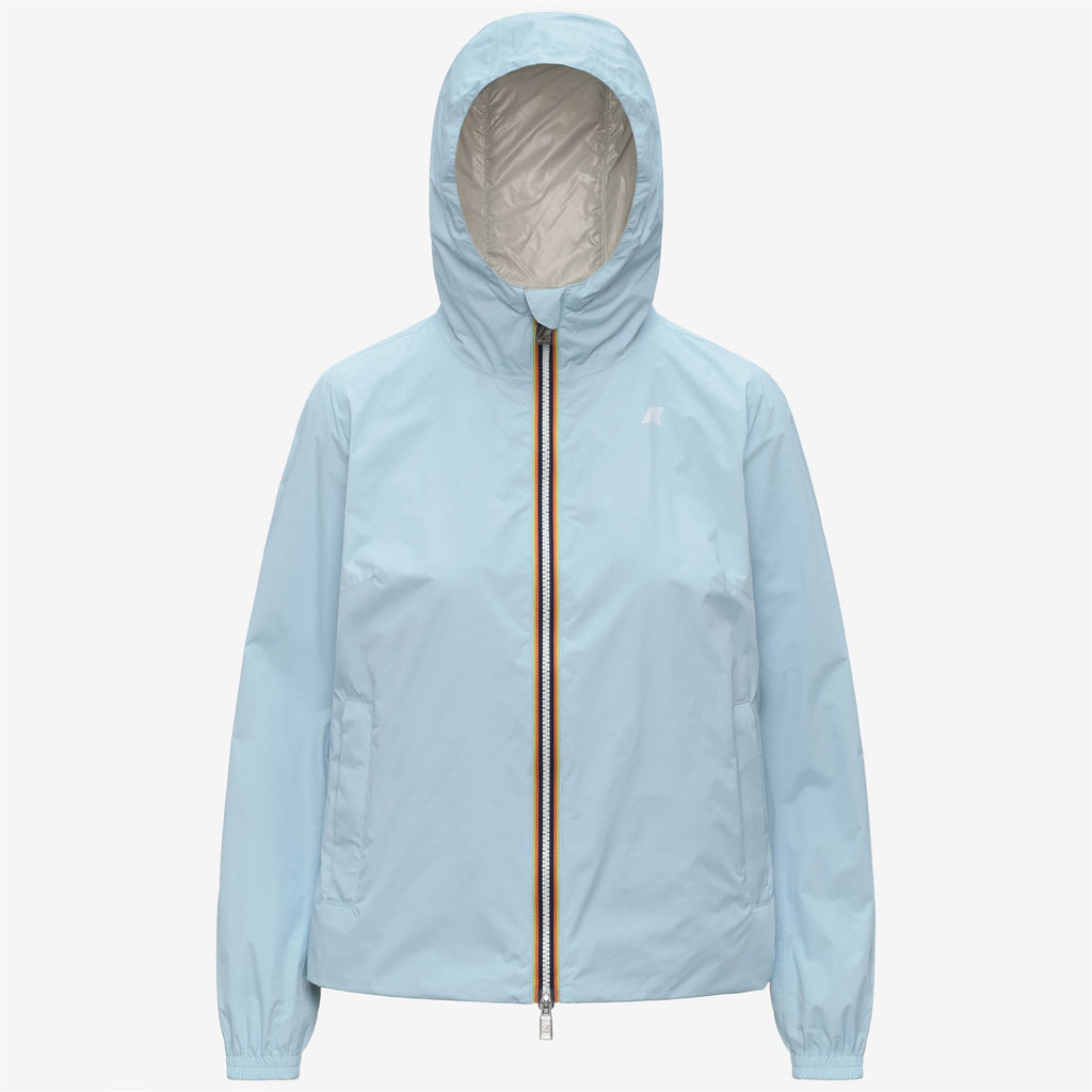 Jackets_Woman_LIL 2.0 PLUS.2 DOUBLE_Short_Blue Dream - BEIGE LT - Commercial 1