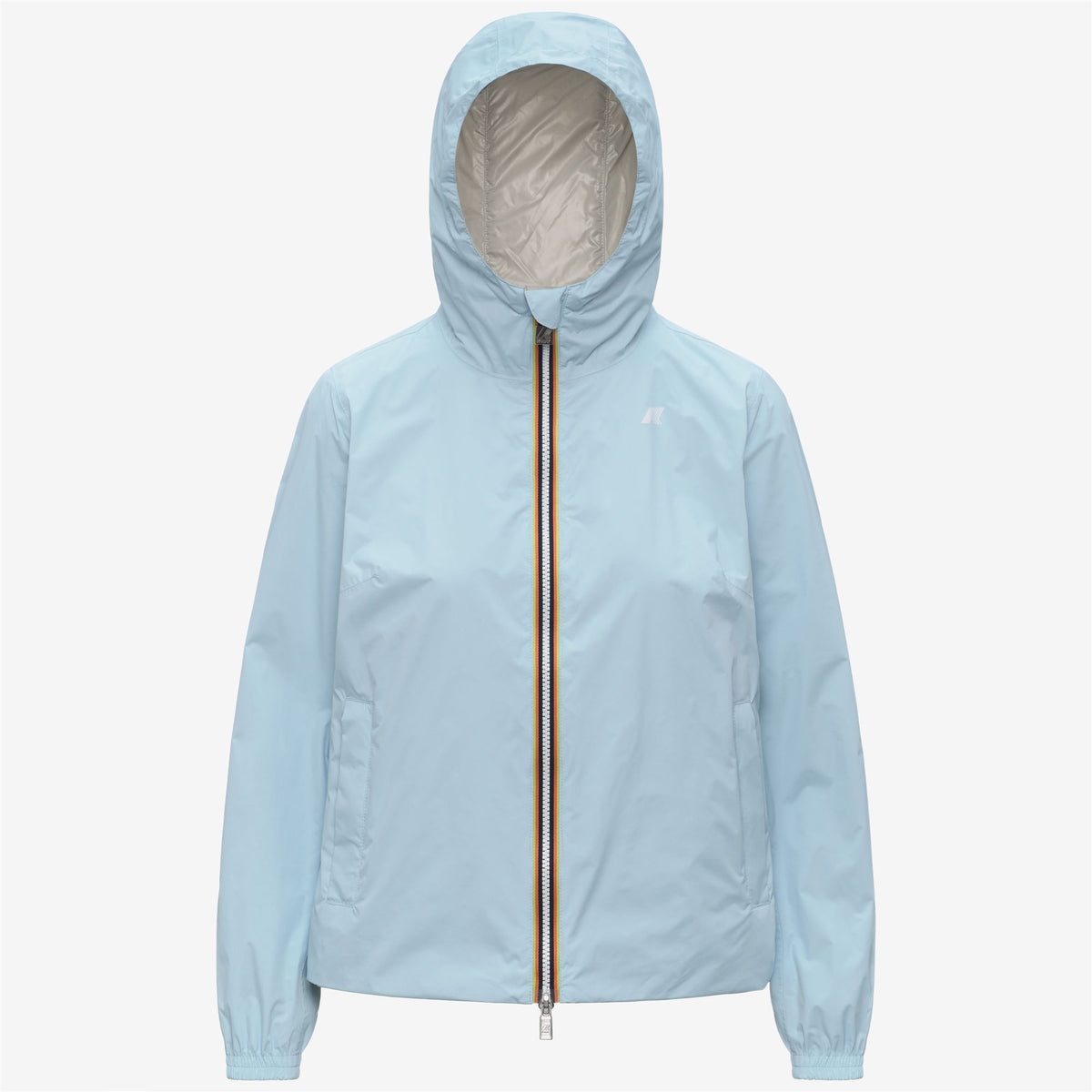 Jackets_Woman_LIL 2.0 PLUS.2 DOUBLE_Short_Blue Dream - BEIGE LT - Commercial 1