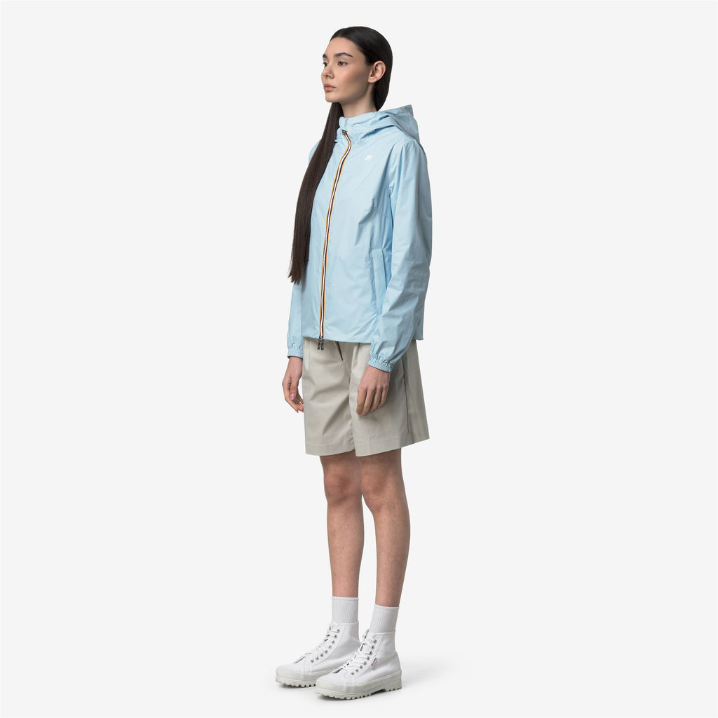 Jackets_Woman_LIL 2.0 PLUS.2 DOUBLE_Short_Blue Dream - BEIGE LT - Commercial 5
