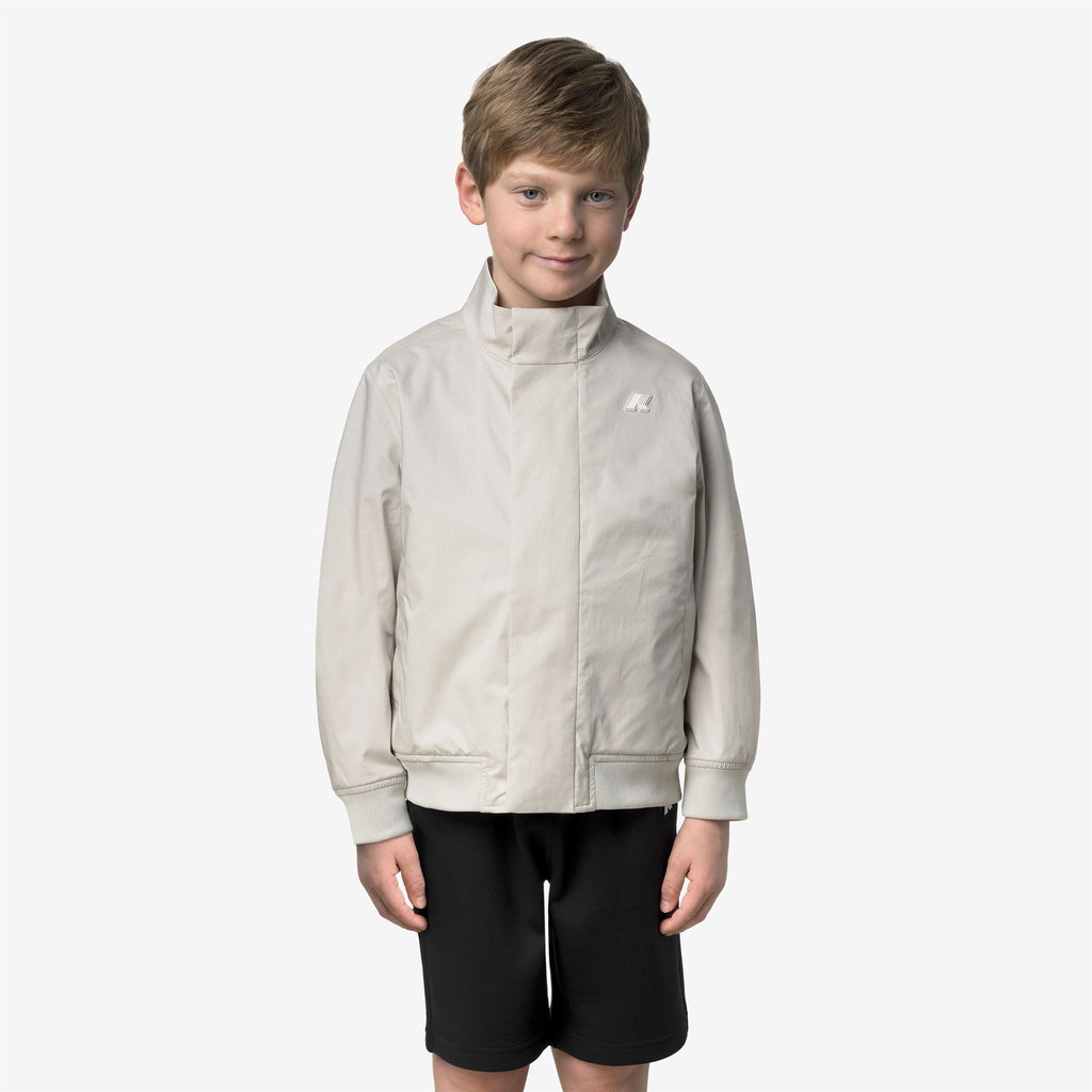 Jackets_Boy_P. ARSENE COTTON 3LAYERS_Short_BEIGE LT - Commercial 4