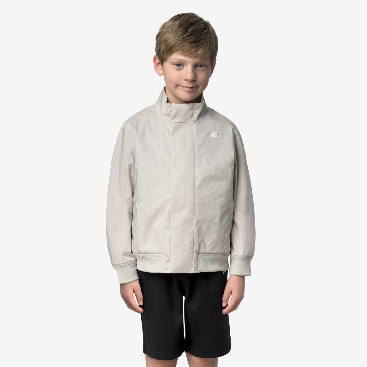 Jackets_Boy_P. ARSENE COTTON 3LAYERS_Short_BEIGE LT - Commercial 4