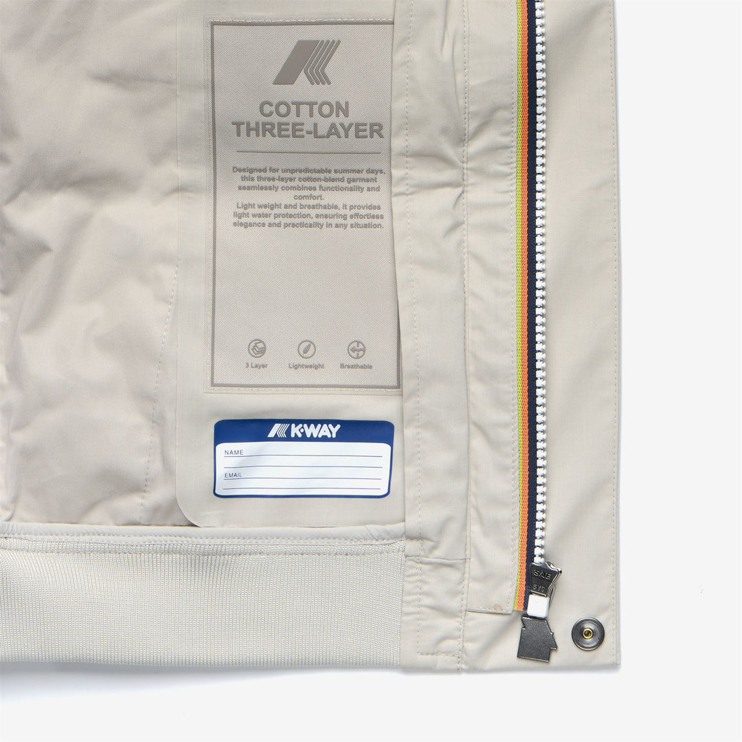 P. ARSENE COTTON 3LAYERS - Jackets - Corta - Bambino - BEIGE LT main