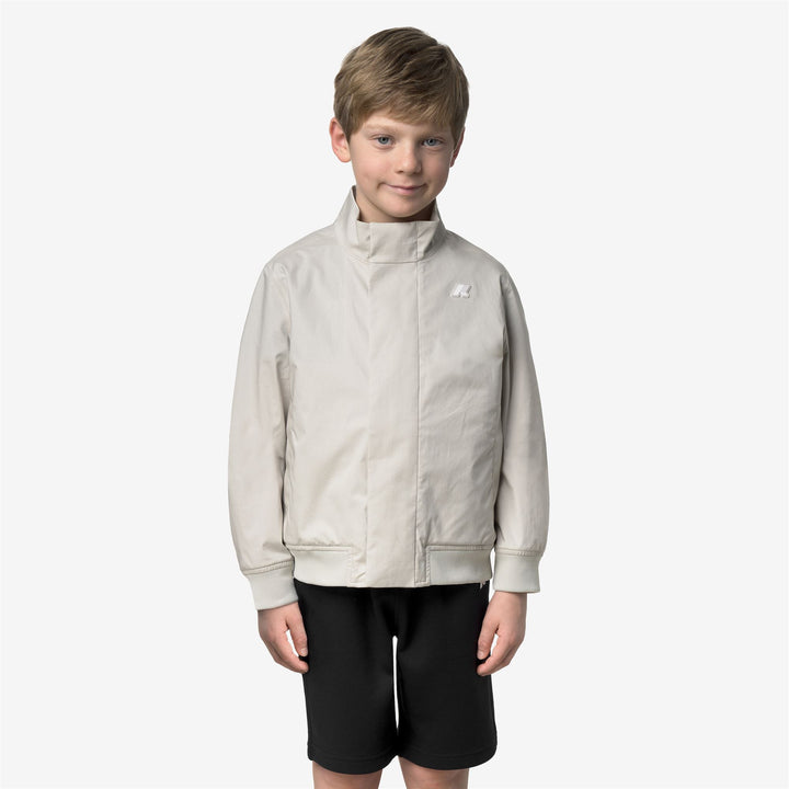 P. ARSENE COTTON 3LAYERS - Jackets - Corta - Bambino - BEIGE LT 4
