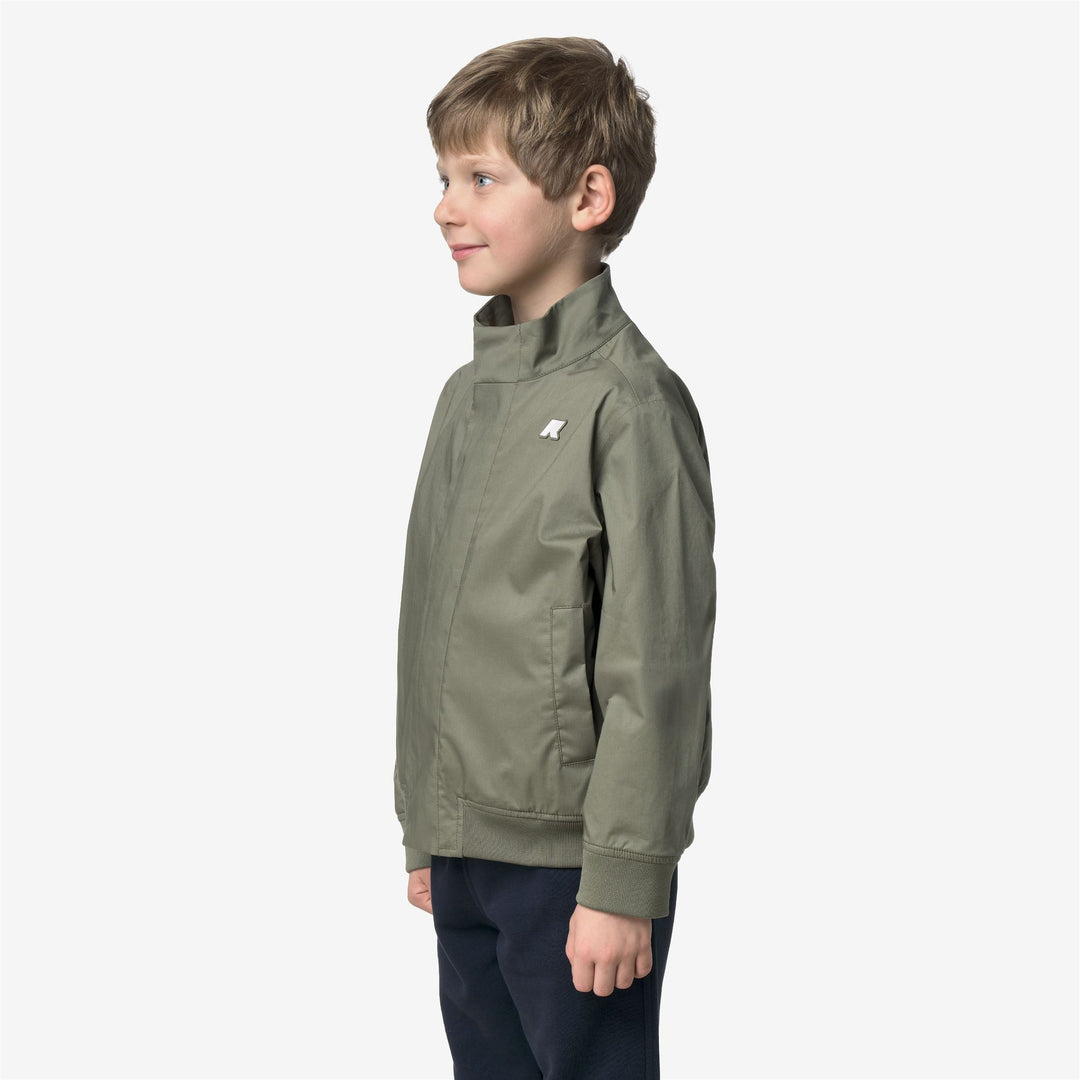 P. ARSENE COTTON 3LAYERS - Jackets - Corta - Bambino - GREEN LICHEN main