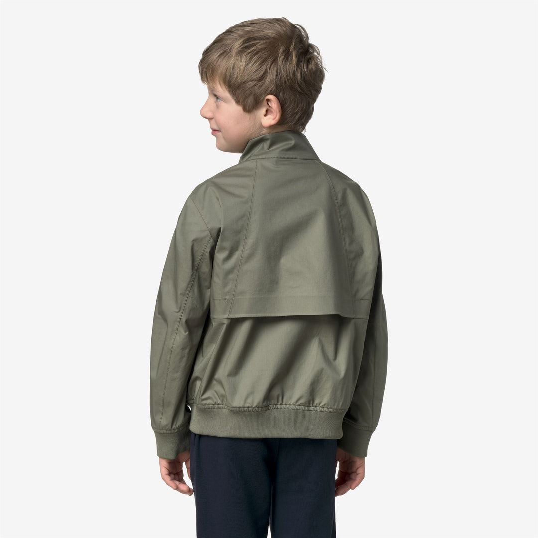 P. ARSENE COTTON 3LAYERS - Jackets - Corta - Bambino - GREEN LICHEN main
