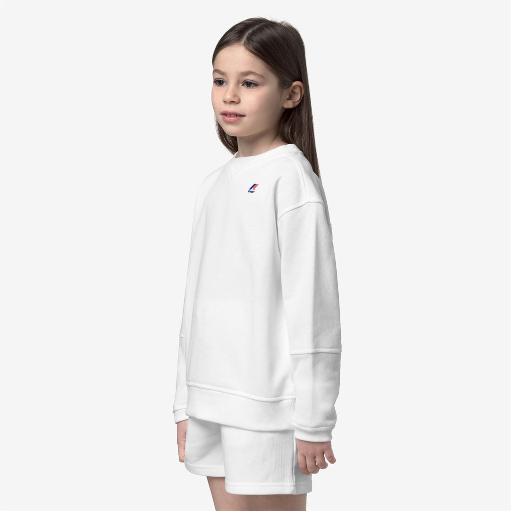 Fleece_KID UNISEX_P. NAEL PC_Pull Over_White - White - Commercial 5
