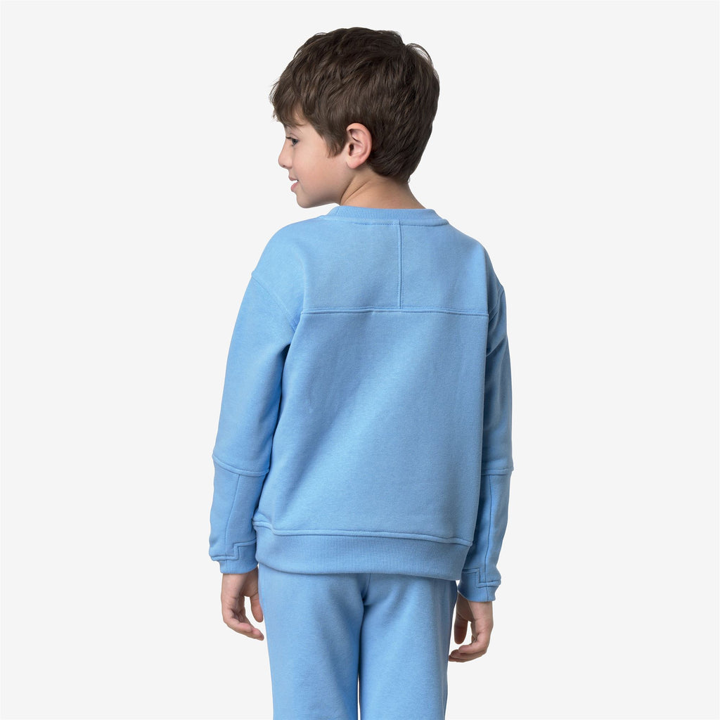 Fleece_KID UNISEX_P. NAEL PC_Pull Over_Blue Cielo - Commercial 6