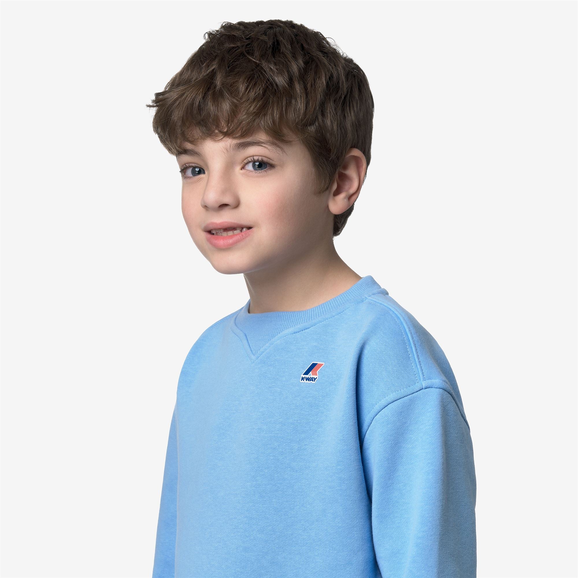 Fleece_KID UNISEX_P. NAEL PC_Pull Over_Blue Cielo - Commercial 7