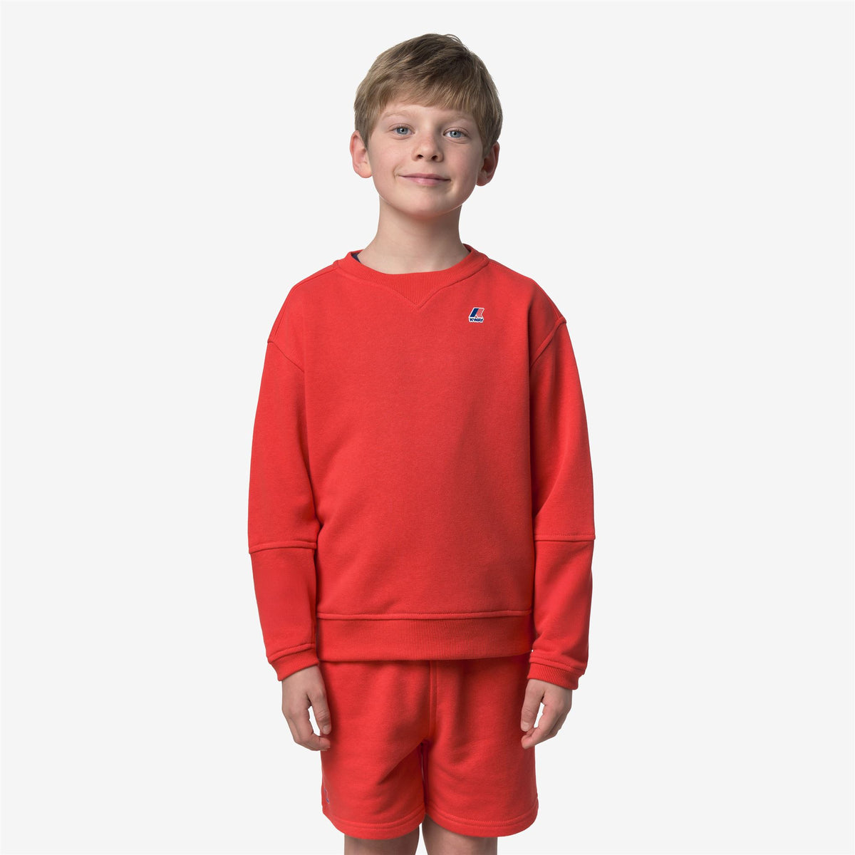 Fleece_KID UNISEX_P. NAEL PC_Pull Over_Red Poppy - Commercial 4