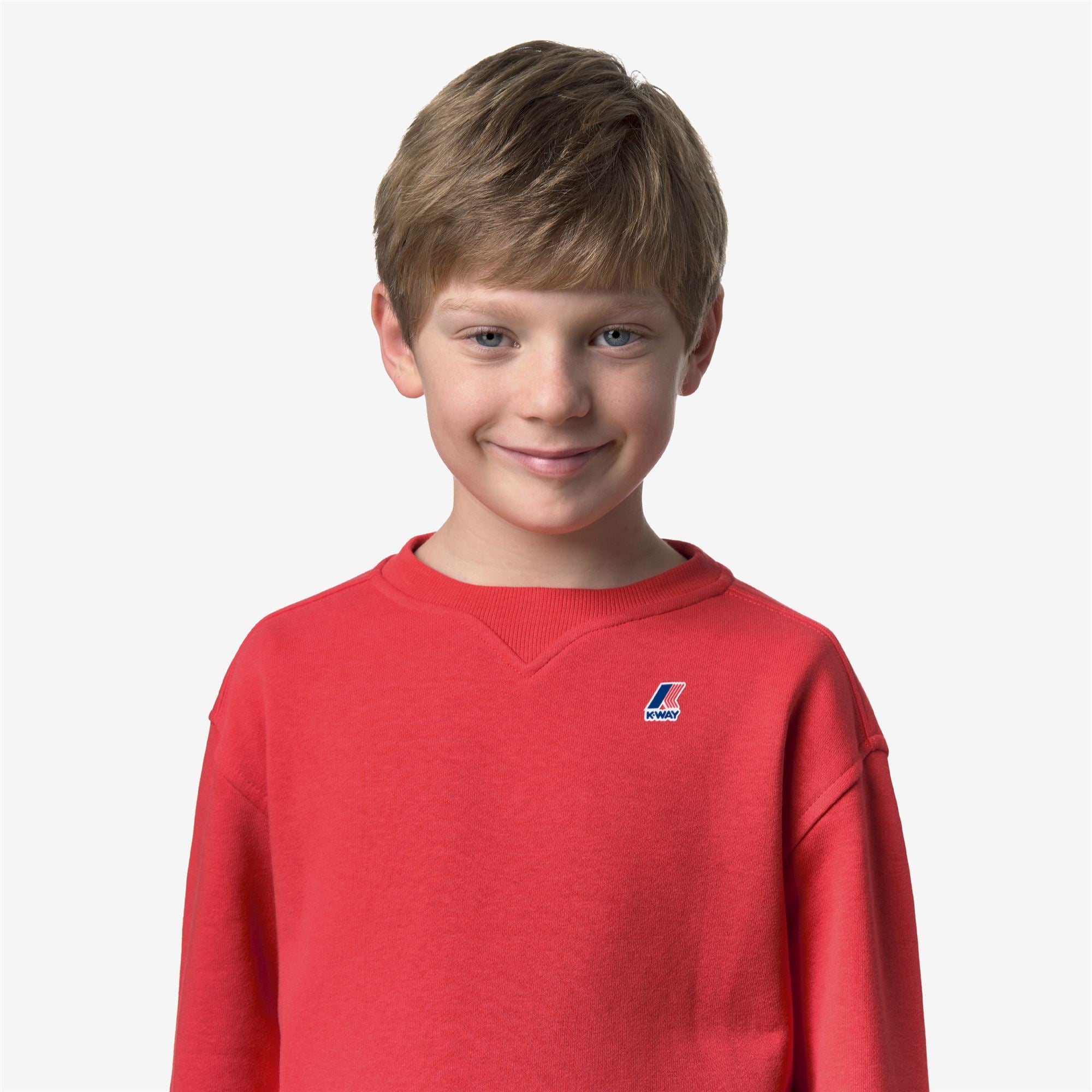 Fleece_KID UNISEX_P. NAEL PC_Pull Over_Red Poppy - Commercial 7