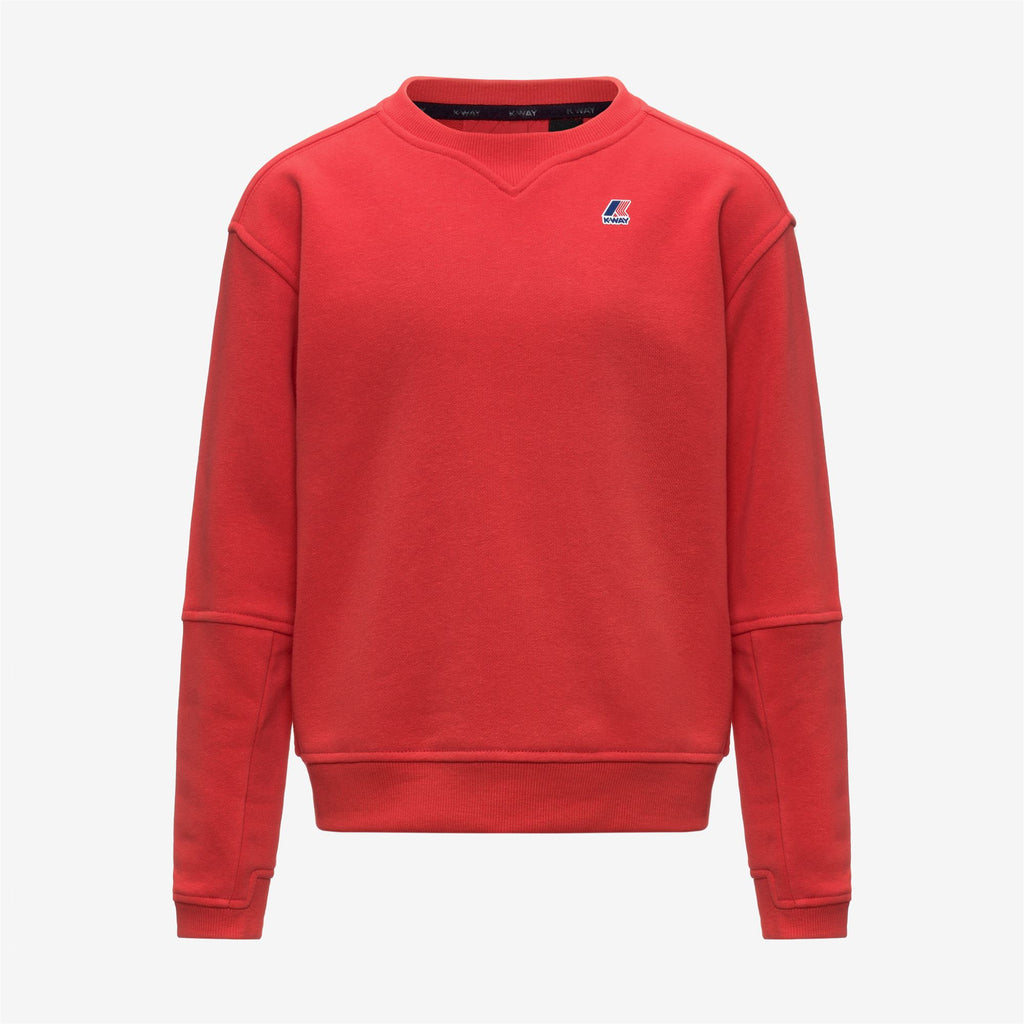 Fleece_KID UNISEX_P. NAEL PC_Pull Over_Red Poppy - Commercial 1
