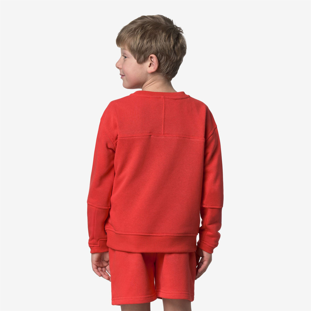 Fleece_KID UNISEX_P. NAEL PC_Pull Over_Red Poppy - Commercial 6