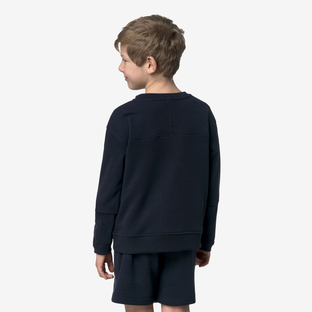 Fleece_KID UNISEX_P. NAEL PC_Pull Over_Blue Depth - Commercial 6