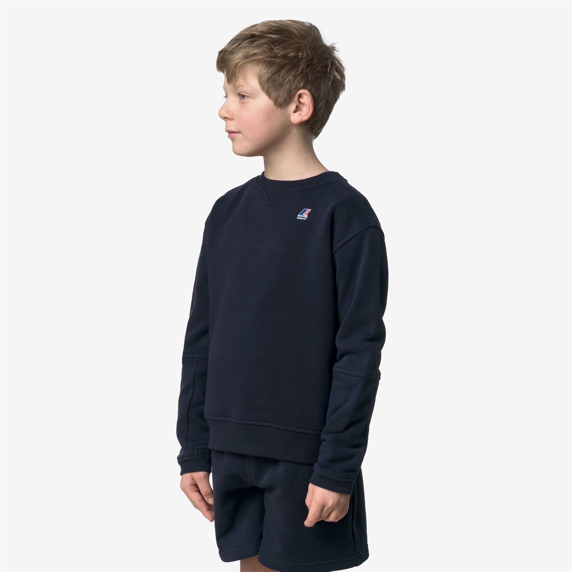 Fleece_KID UNISEX_P. NAEL PC_Pull Over_Blue Depth - Commercial 5