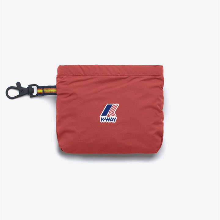 Giacca impermeabile rossa unisex per cani con cappuccio e design ripiegabile 3