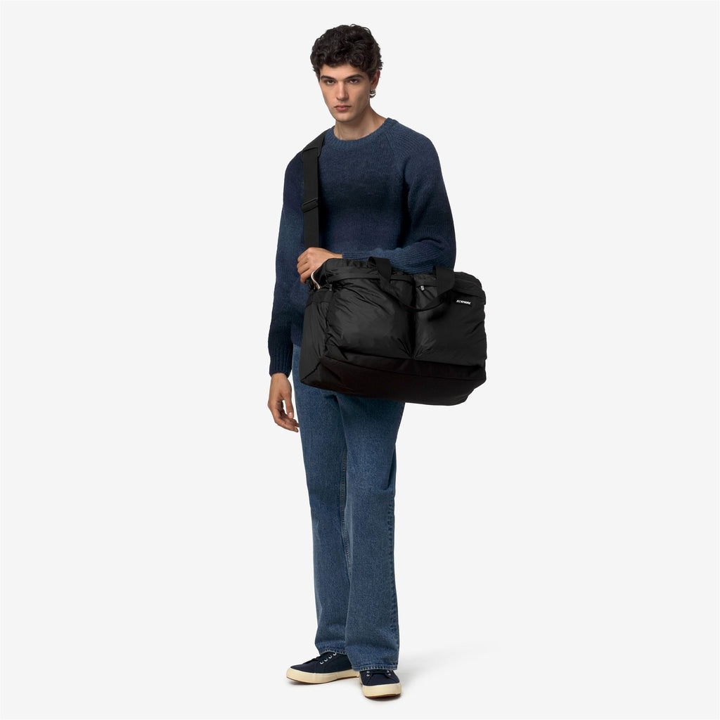 Bags_Unisex_ARDELU_Duffle_Black Pure - Commercial 5