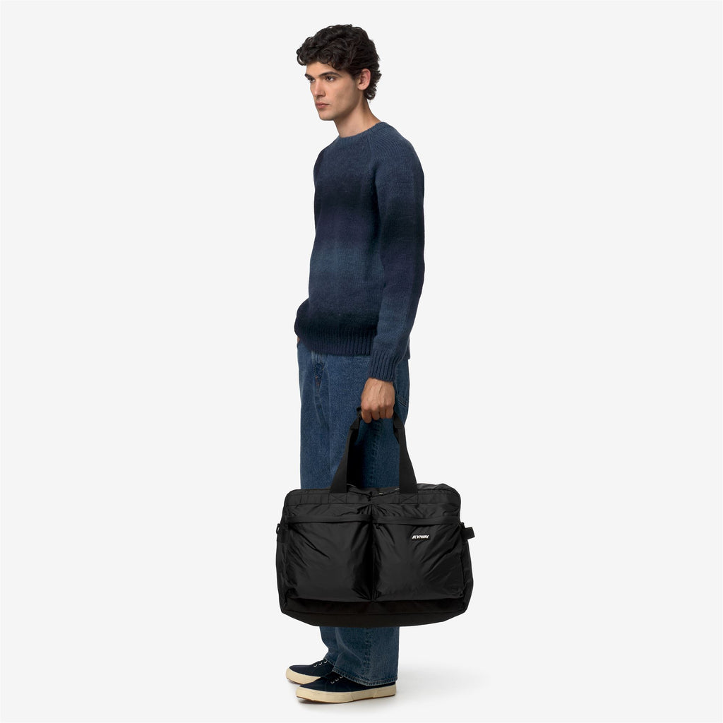 Bags_Unisex_ARDELU_Duffle_Black Pure - Commercial 6